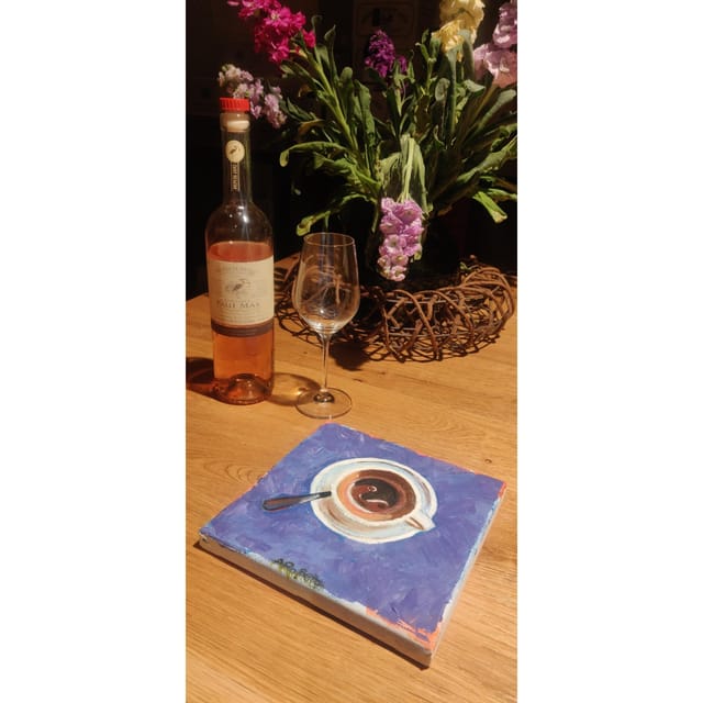 Berlin: Wine on Canvas - Paint Workshop and Wine Tasting - Wine on Canvas at Jacques’ Wein-Depot: the Berlin setting