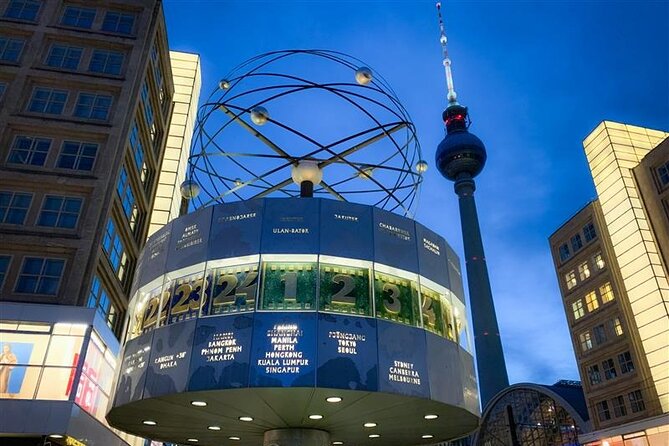 Big Bus Berlin Panoramic Night Tour by Open-Top Bus - Berlin TV Tower and the city’s big-view signal
