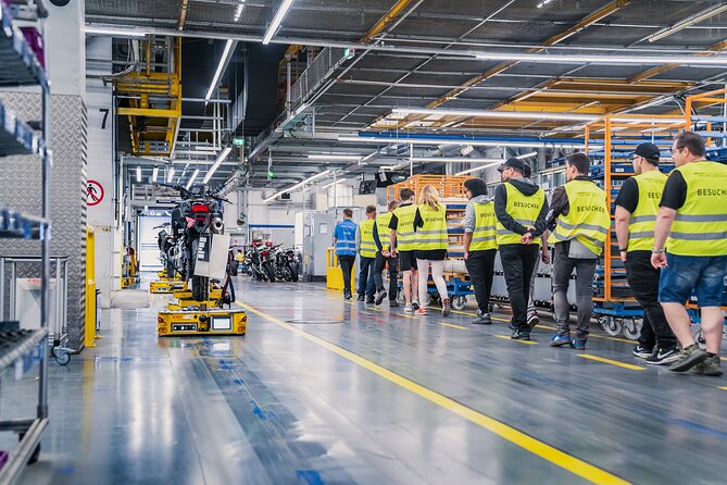 BMW Motorrad Factory Tour - Looking ahead: electric mobility inside a motorcycle factory visit