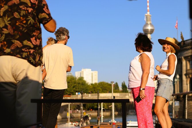 City lounge trip with the lounge ship through Berlin - Government Views From the Water: Bundestag, Chancellery, and Paul-Löbe
