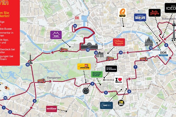 City Sightseeing Berlin Hop-On Hop-Off Bus Tour - Timing your day: best order to avoid stress