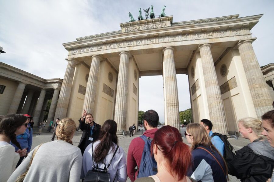 Discover Berlin Express Tour: 2hr Highlights - Walking past the Finance Ministry: history meets the present