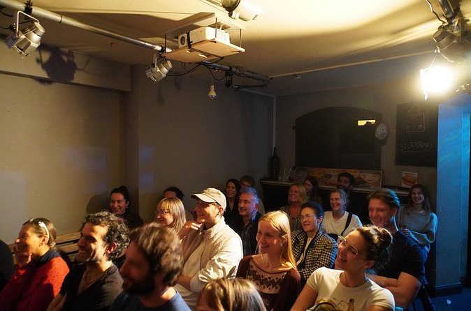 Friday Funnies English Comedy Showcase FREE SHOT - Where the laughs happen: Galerie & Bar Tor218 in central Berlin