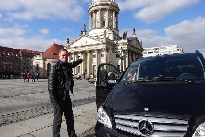 Group Driving Tour 1 to 6 people. Berlin Shore Excursion incl pick-up at Port - Memorial Hour: Gendarmenmarkt and the Holocaust Memorial