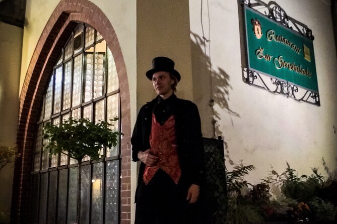 Gruseltour Berlin Haunted Ghost Walk 90-minute at Berlin Mitte city center - Nikolaiviertel: The Tour’s Main Hour-Stop in the Old Town Center