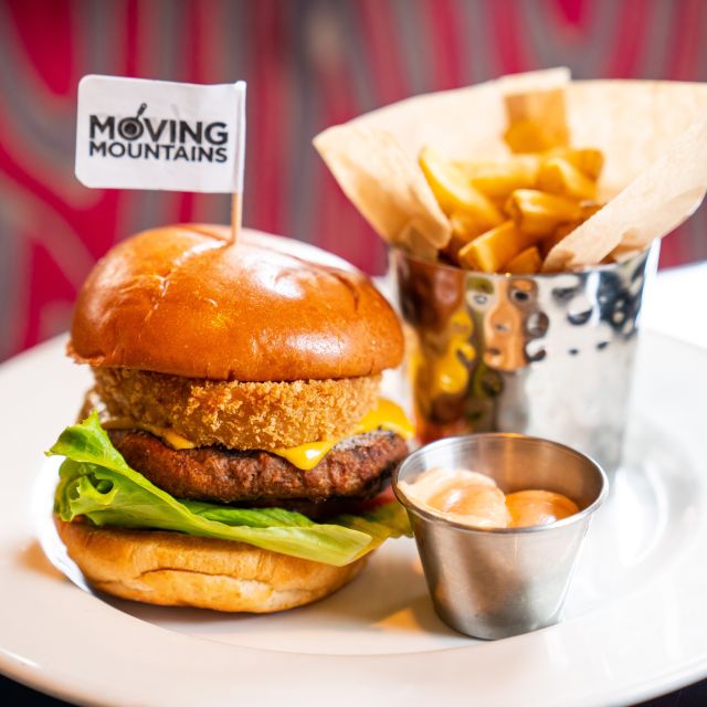 Hard Rock Cafe Berlin with Set Menu for Lunch or Dinner - The Menu: Legendary Burger, BBQ, Salmon, and a Vegan-Listed Option