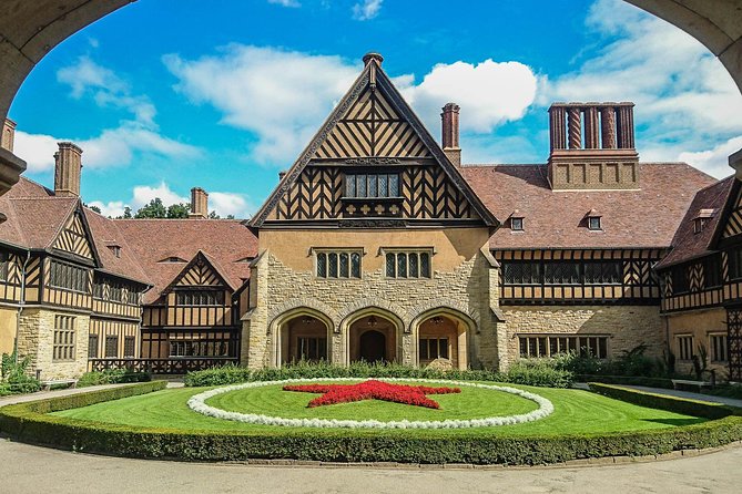 In the Forbidden City - Potsdam Walking Tour - Schloss Cecilienhof outside: the Potsdam Conference without the palace tour