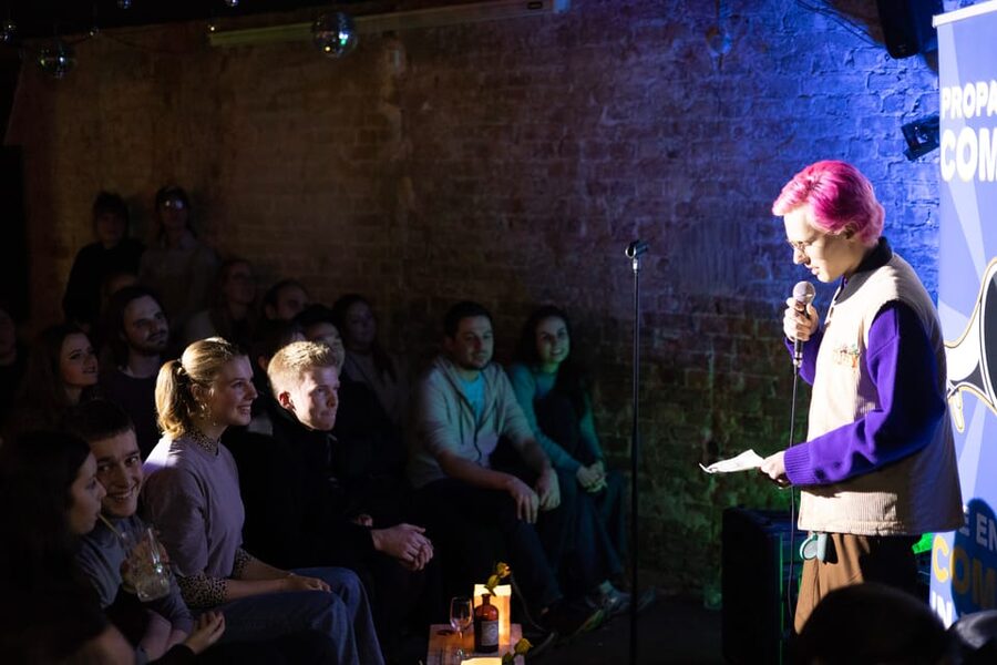 Love in Berlin Comedy Show - The Second Half Improv Game: anonymous love-life chaos (on purpose)