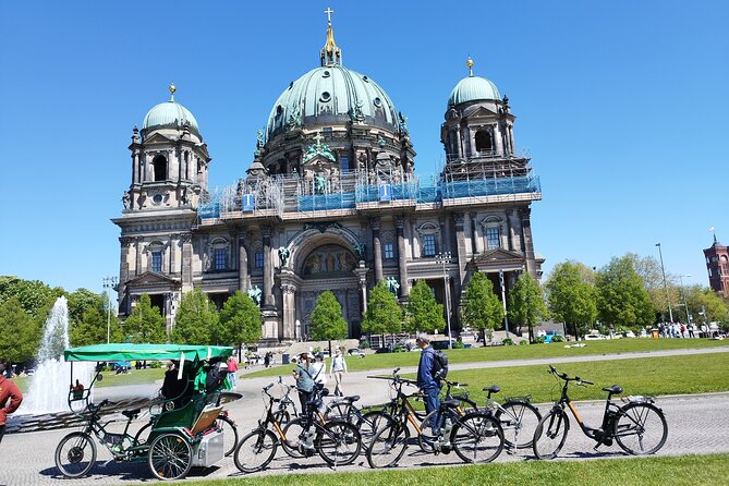 One Up to 3 Rickshaws(6 GUESTS)-Taylor Made Rickshaw Berlin Tour - Your Berlin Route Starts at Alexanderplatz and the TV Tower