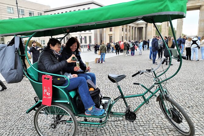 One Up to 3 Rickshaws(6 GUESTS)-Taylor Made Rickshaw Berlin Tour - Gendarmenmarkt to Checkpoint Charlie: Pretty Squares and Hard Edges