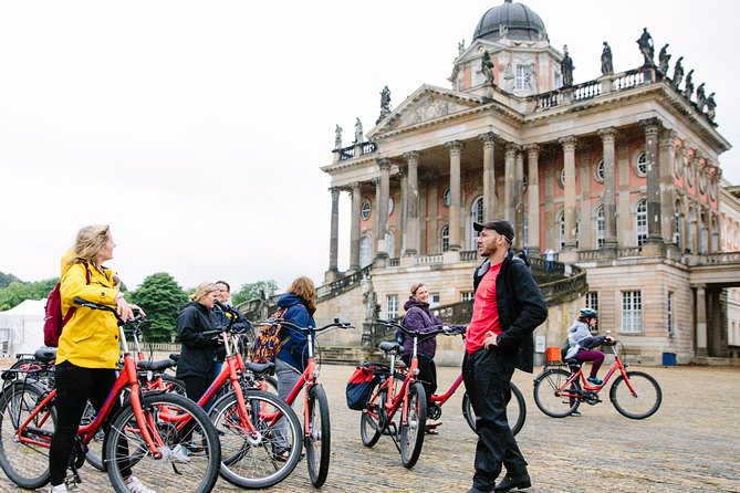 Potsdam Bike Tour with Rail Transport from Berlin - Sanssouci Palace exteriors: the photos are the point, and the context makes them matter