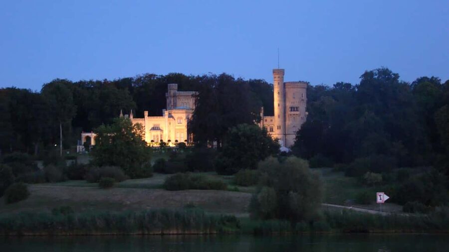 Potsdam: The evening Wannsee tour. Castles, parks, and villas. - From Potsdam Harbor: Babelsberg Palace, Griebnitzsee villas, and Truman’s Potsdam link