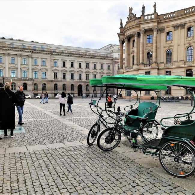 Private (Multi) Rickshaws with Pick-up Hotel - Why a private multi-rickshaw makes sense in Berlin Mitte