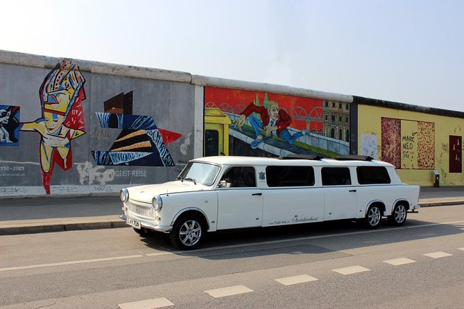 Private Tour: Berlin by Trabant Stretch-Limousine - Holocaust Memorial + Checkpoint Charlie: Two Different Cold War Shadows