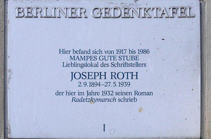 Rebels & Exiles: A West Berlin Literary Walking Tour - A West Berlin Literature Route That Mixes Politics and Pop Culture