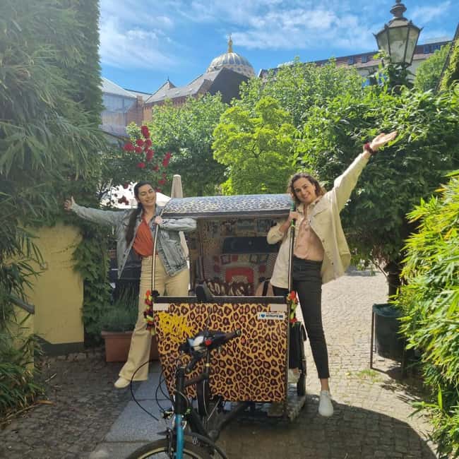 Rickshaw day trip Adventure full of culture and fun! with hotel pickup - The route you’ll ride: Brandenburg Gate to the Reichstag area