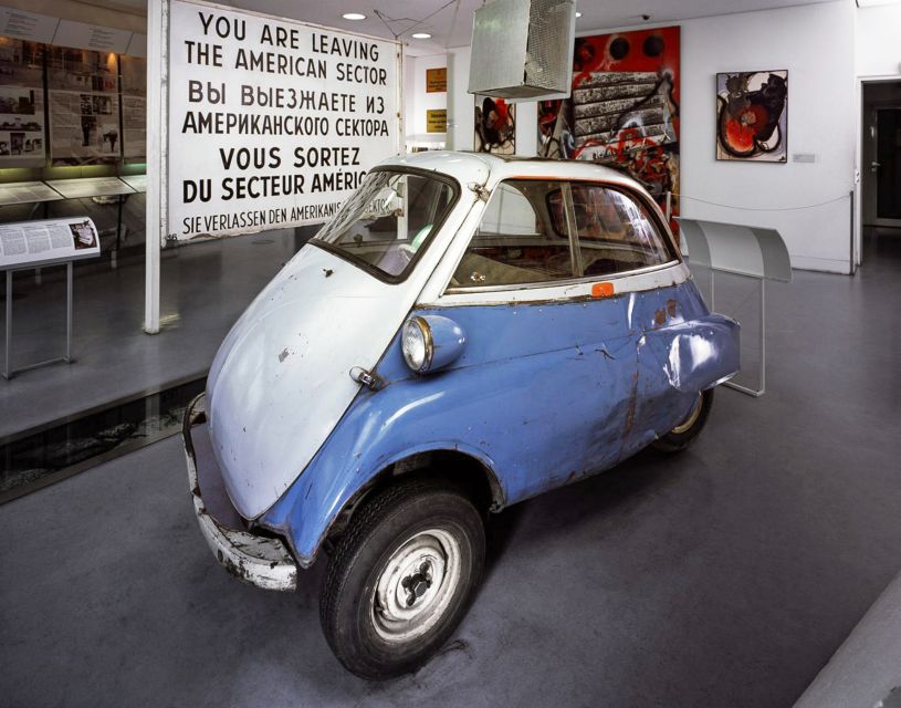 Skip-the-Line: Berlin Wall Museum at Checkpoint Charlie - How the exhibits explain the GDR regime and the pressure to flee