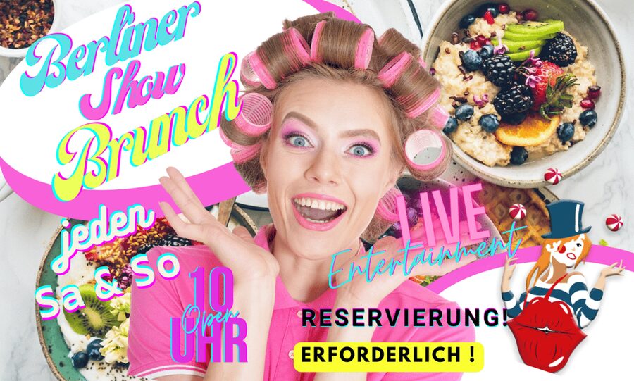 suprise-brunch at adventure restaurant Knutschfleck Berlin - The Buffet Layout: Healthy Start, Vegan Options, and Classic Berlin Comfort