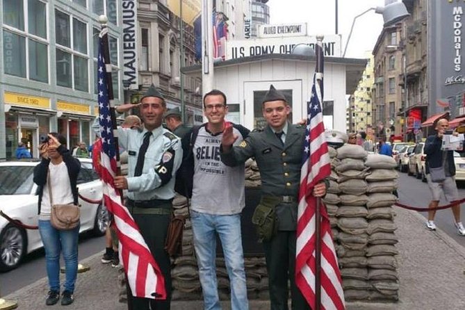 The Cold War and The Wall - Private Tour with Jacob - Checkpoint Charlie: the main crossroad between East and West