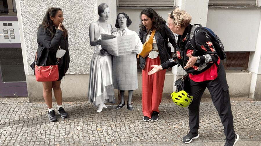 Where It All Began: Berlin’s Queer & Trans History Tour - Meeting at Else-Lasker-Schüler-Straße, then stepping into AR history